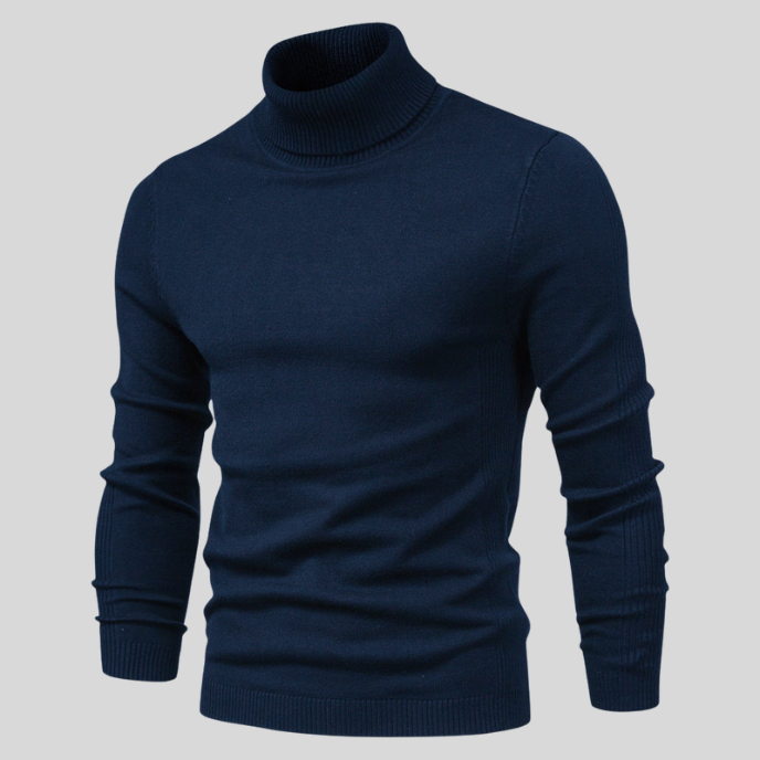 Simon - Classic Roll Neck Sweater