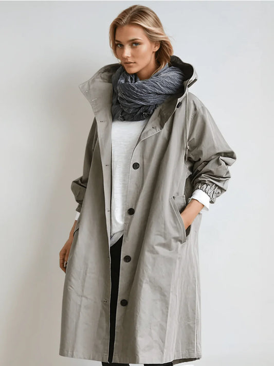 Axelle - Elegant waterproof trench coat for all seasons